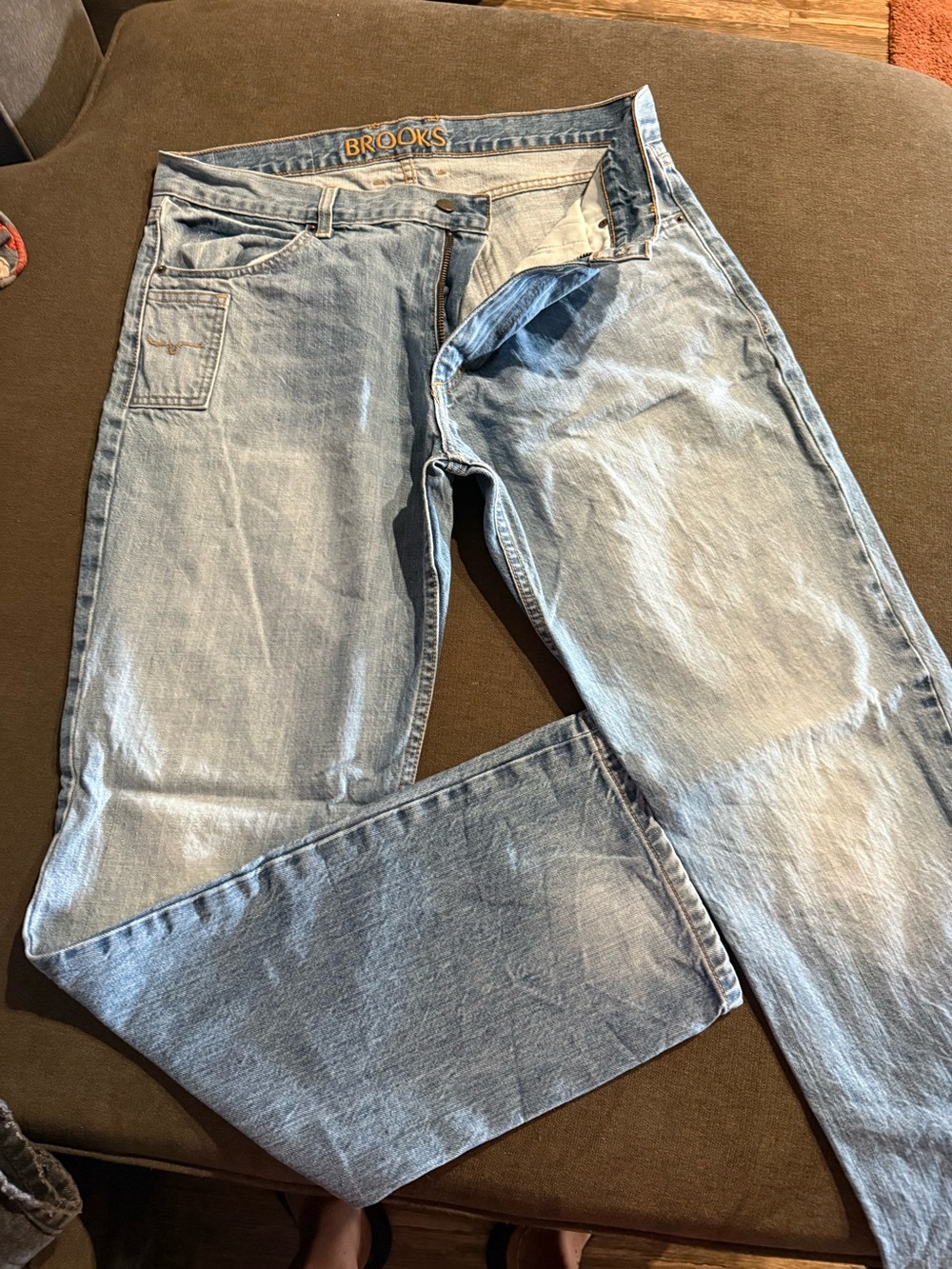 Kimes Ranch Light Blue Men’s Straight Jeans